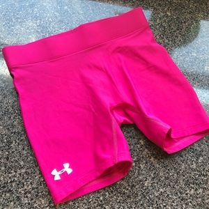 UnderArmour Pink Athletic Shorts